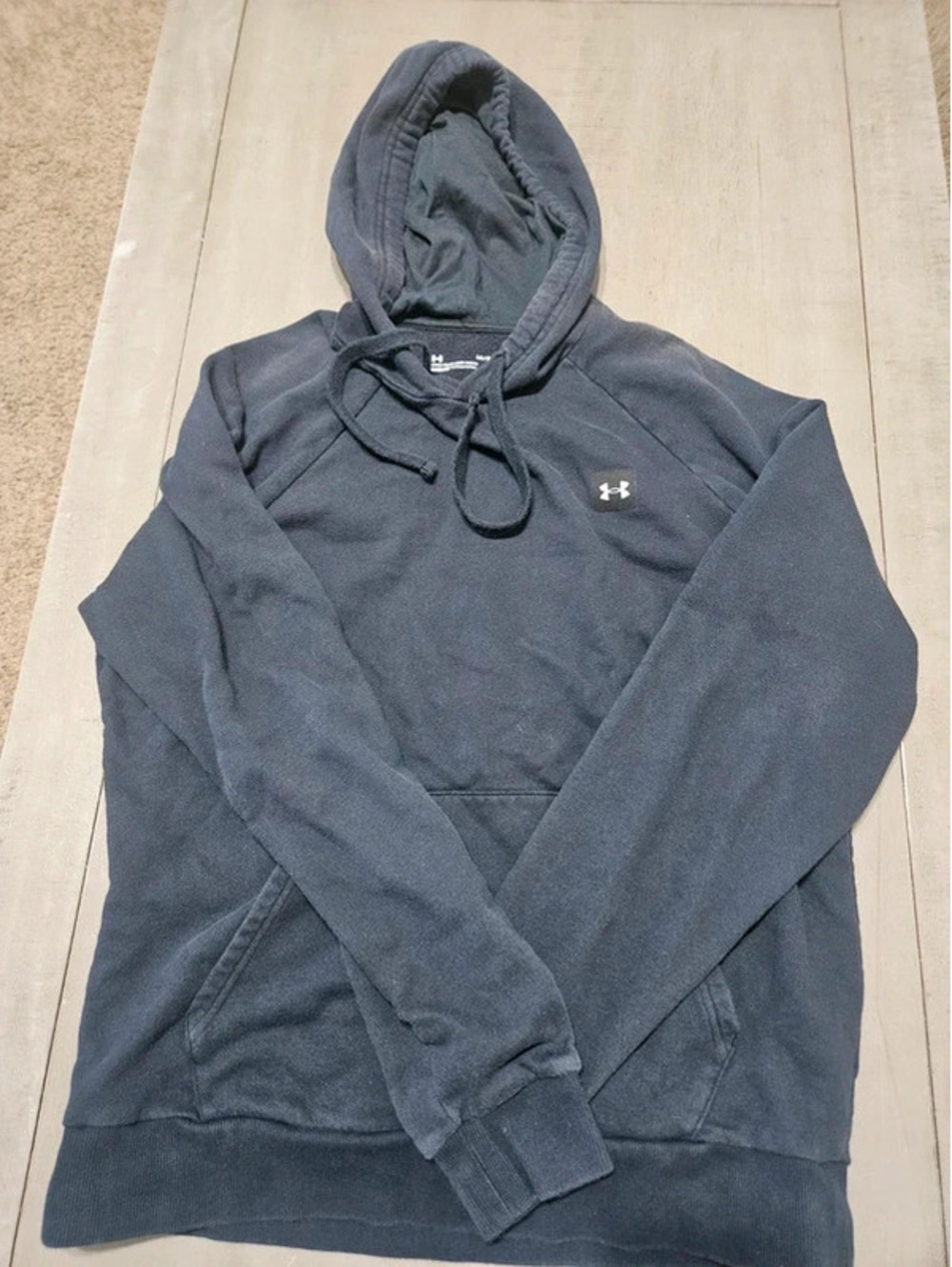 UnderArmour Lightweight Loose Men's Large Black Hoodie